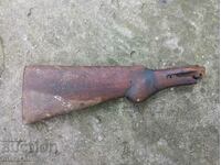 A stock from an old rifle