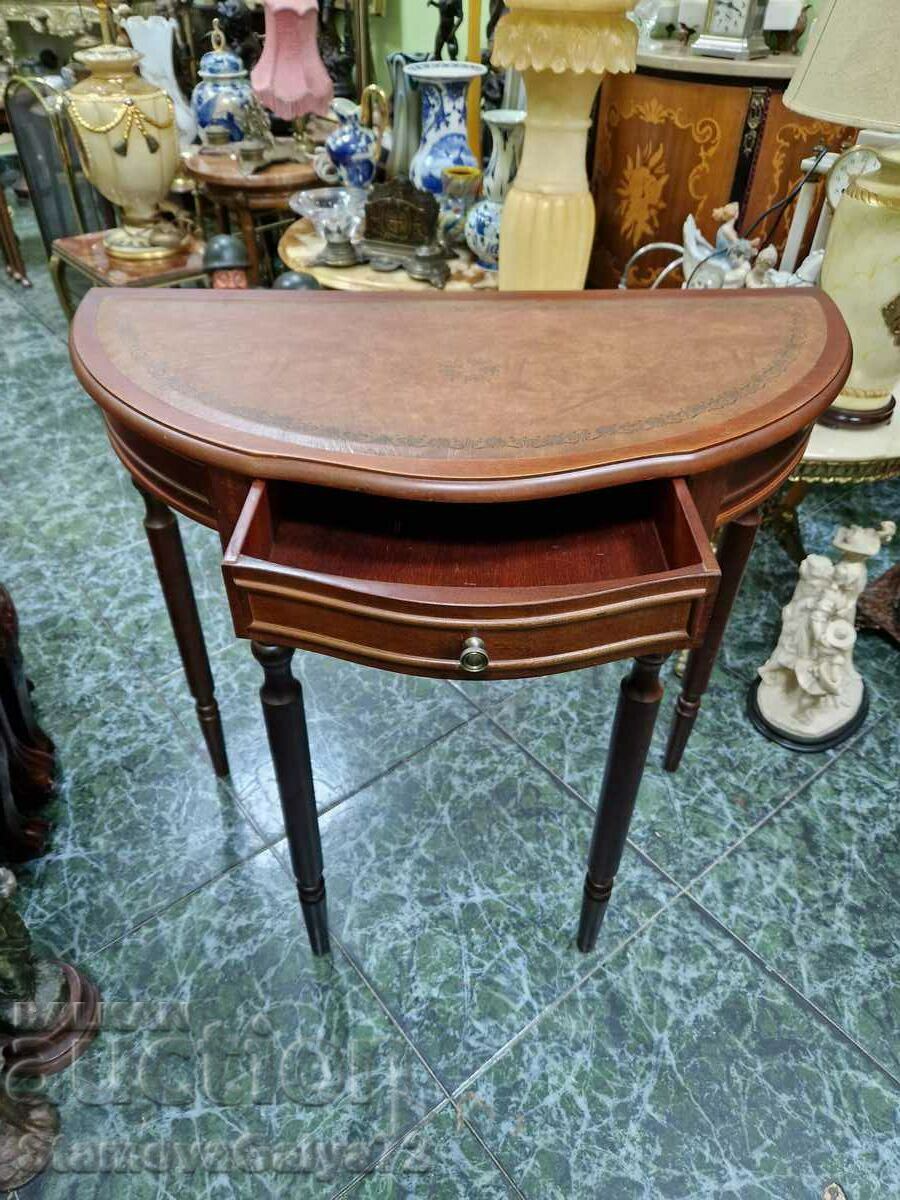 A superb antique English console table