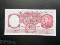 ARGENTINA , 10 pesos , UNC-