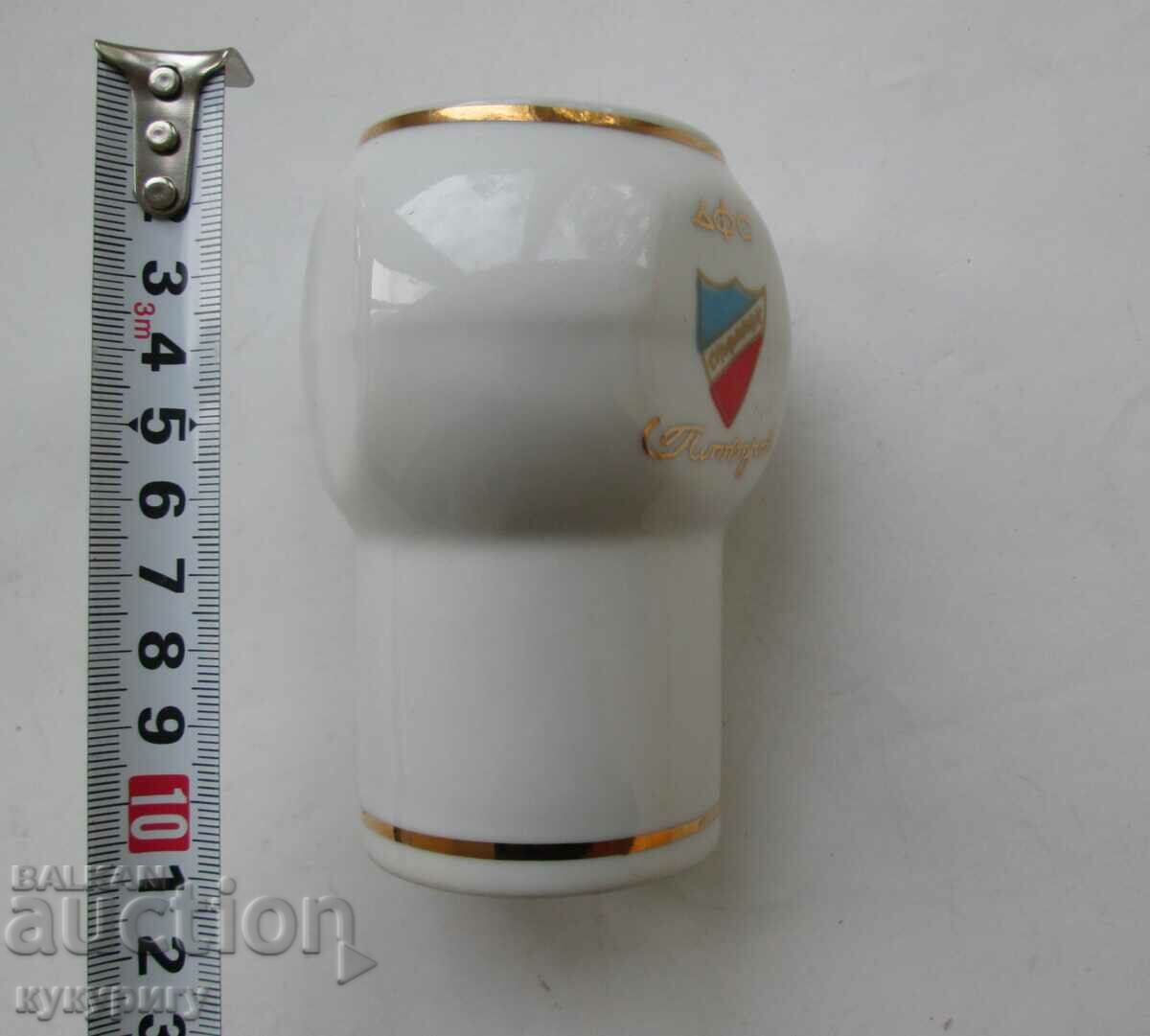 Old Soc porcelain vase DFS SPARTAK Plovdiv - 5