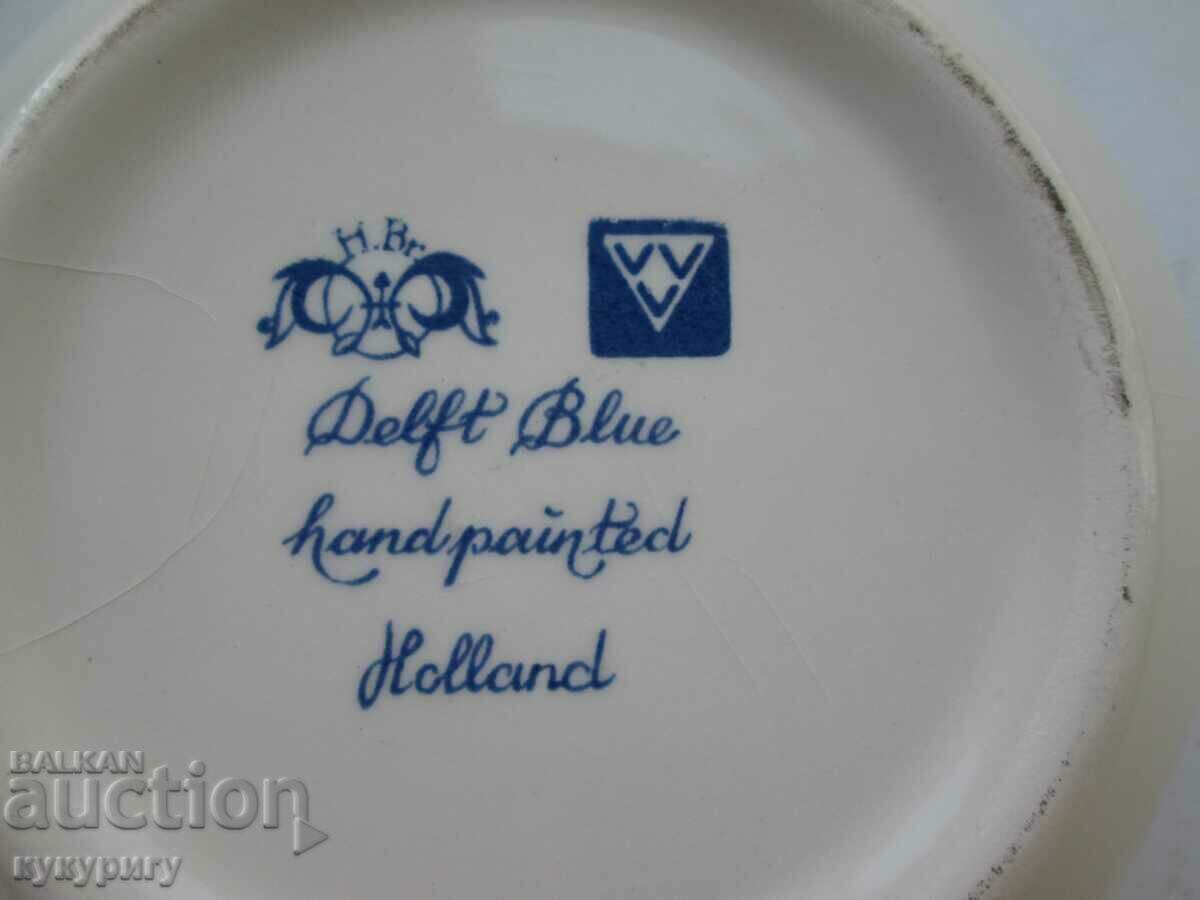 Old porcelain box box DELFT handmade - 5 Old porcelain box box DELFT handmade - 5
