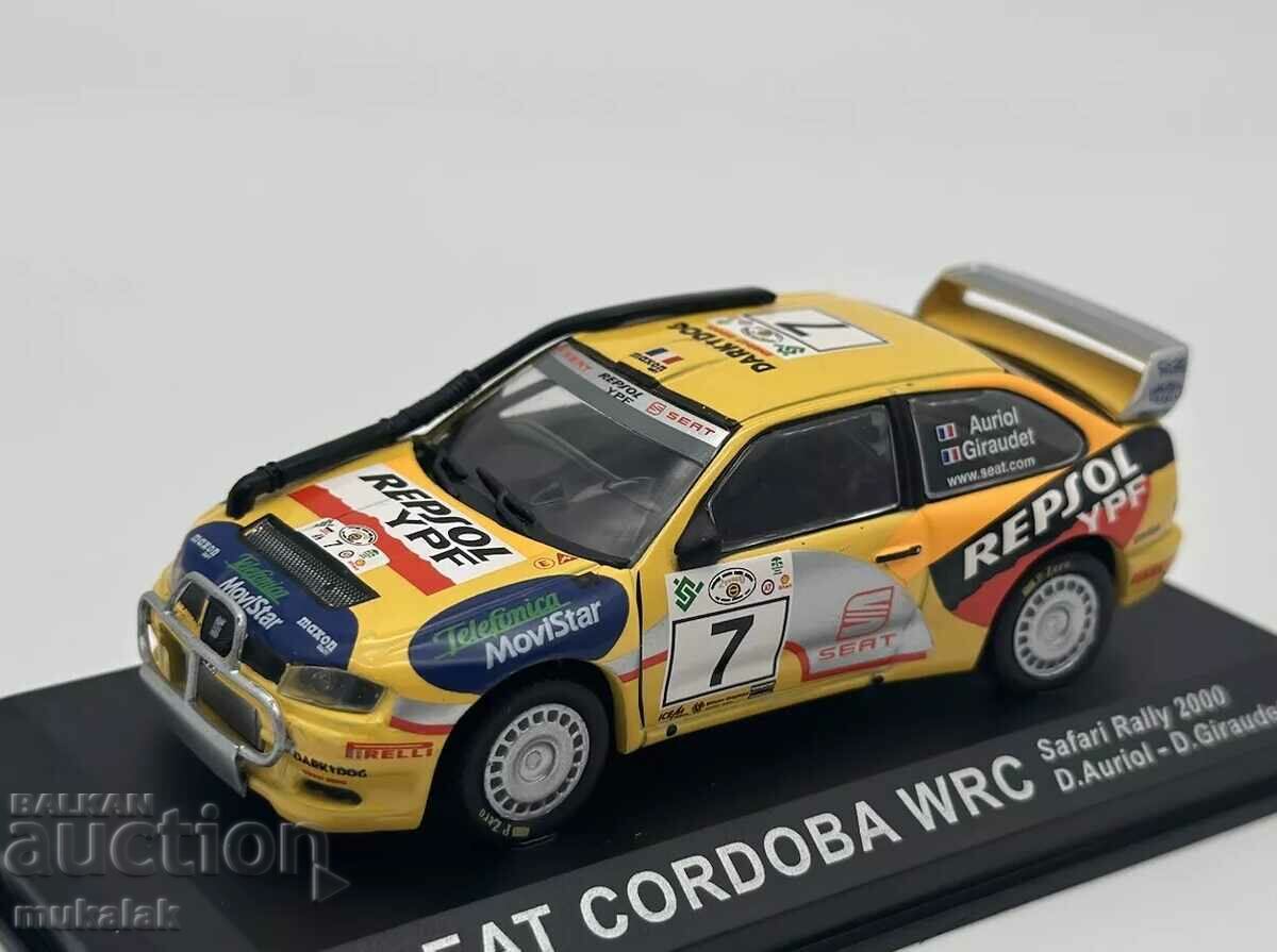 1:43 Altaya Seat Cordoba WRC CAR RALLY MODEL