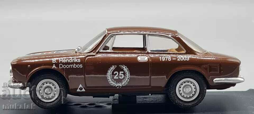1:43 Solido Alfa Romeo 1300 Junior Coupe RALLY MODEL with price 40.00 BGN | € 20.45