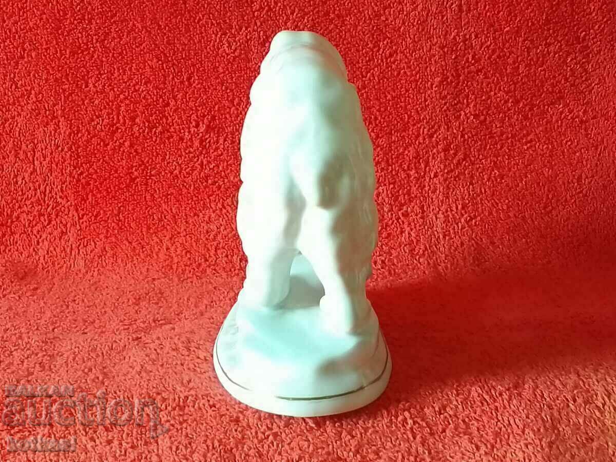 Old porcelain figure White Bear Romania ARPO gilding - 5 Old porcelain figure White Bear Romania ARPO gilding - 5