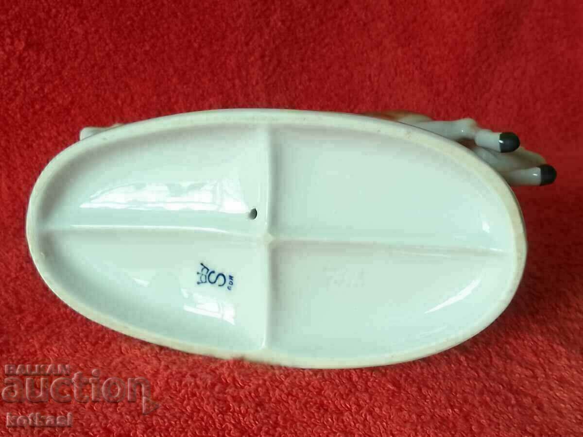 Παλιά πορσελάνινη φιγούρα Pair of Horses Stallion Mustang GDR - 6 Παλιά πορσελάνινη φιγούρα Pair of Horses Stallion Mustang GDR - 6