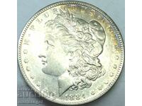 САЩ 1 морган долар 1884 26,73г сребро Патина