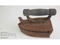 Old charcoal iron