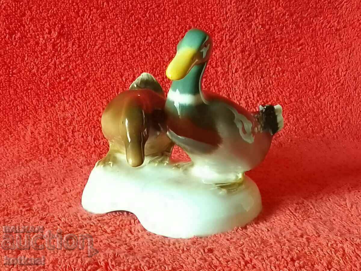 Old porcelain figurine Pair of Ducklings Germany Goebel with price 155.50 BGN | € 79.51 Old porcelain figurine Pair of Ducklings Germany Goebel with price 155.50 BGN | € 79.51