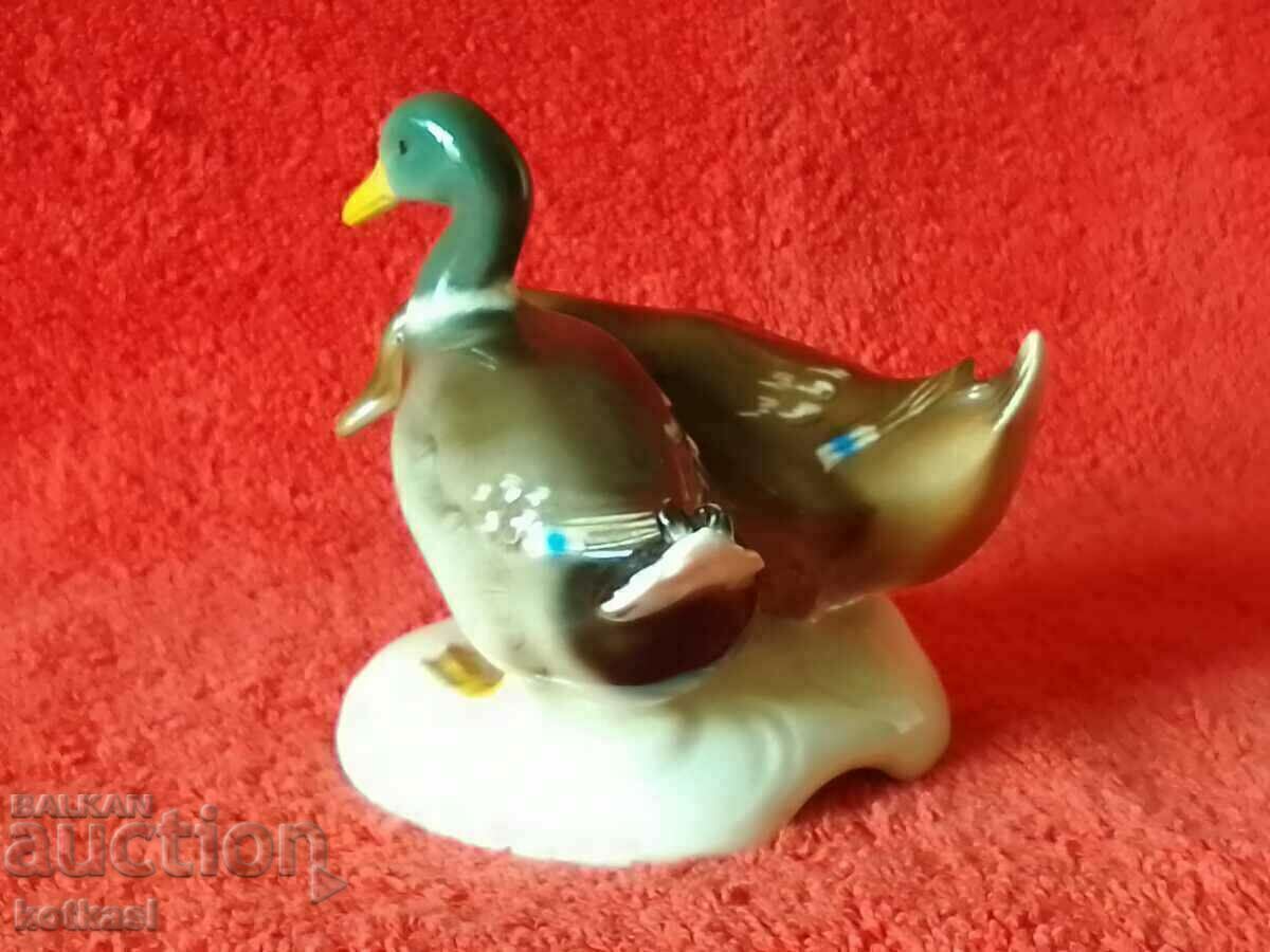 Old porcelain figurine Pair of Ducklings Germany Goebel - 6 Old porcelain figurine Pair of Ducklings Germany Goebel - 6