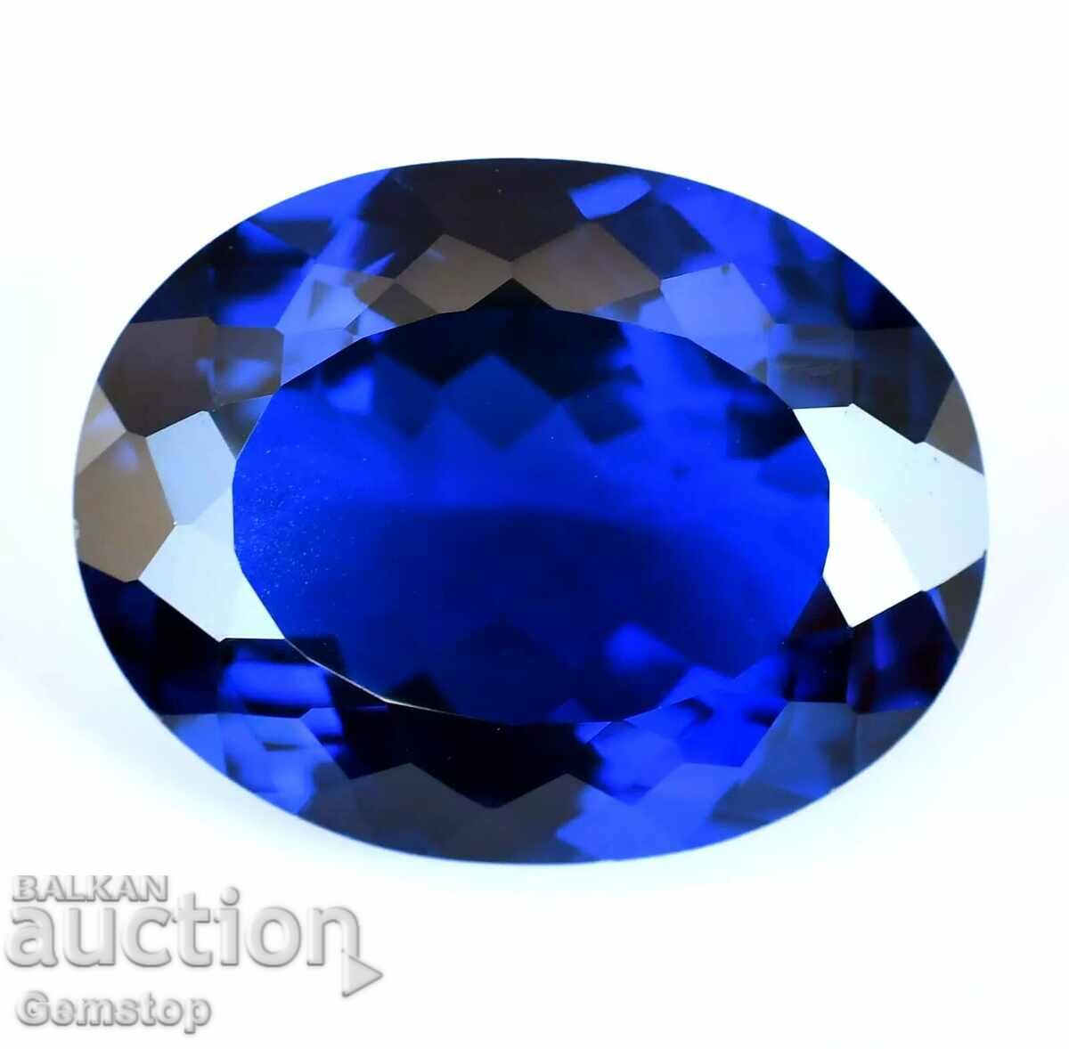 BZC! 58.60 ct natural tanzanite oval cert.OMGTL from 1st!