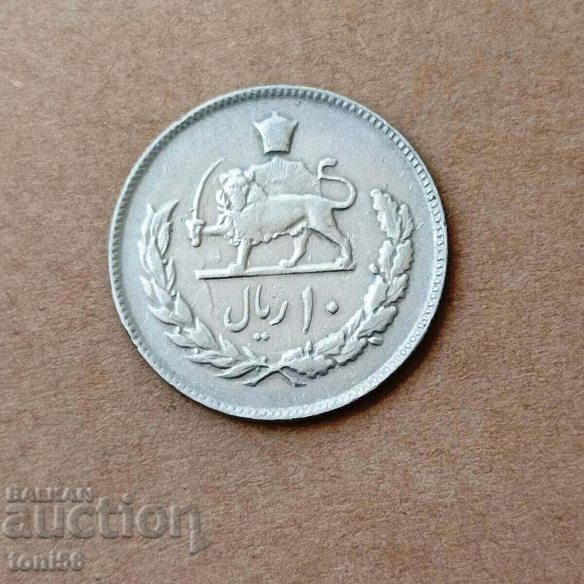 Iran 10 Rials 1354 Iran 10 Rials 1354