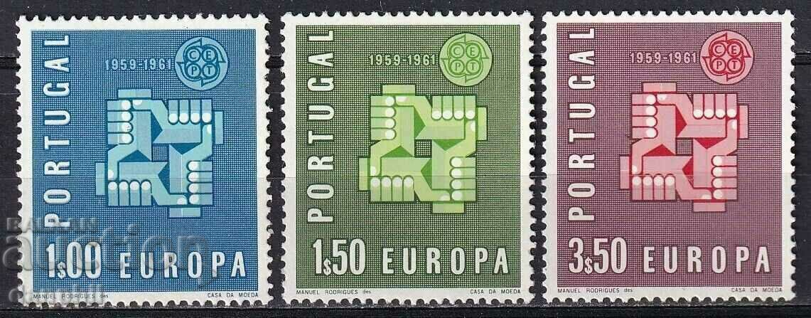 Portugalia 1961 Europa CEPT (**) curat, netimbrat