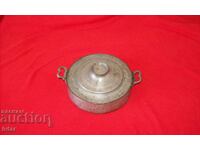 Copper vessel, pot, kadaifnik - inscribed