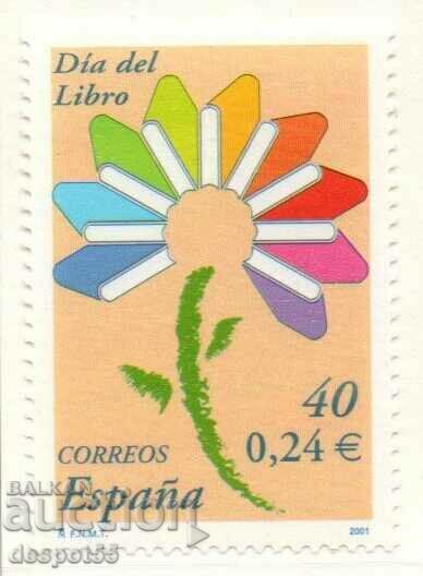2001. Ισπανία. Διεθνής Ημέρα Βιβλίου.