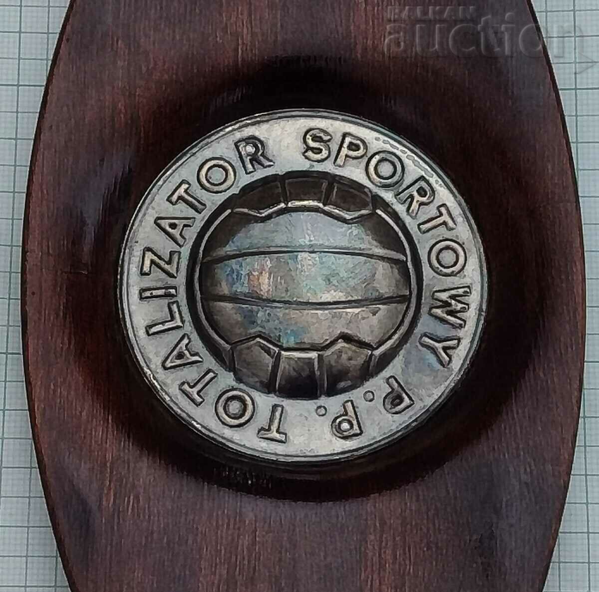 Delivery of SPORTS LOTTO LOGO POLAND PLAQUE