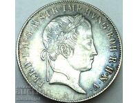 Австрия 1 флорин 1846 А - Вена Фердинанд сребро