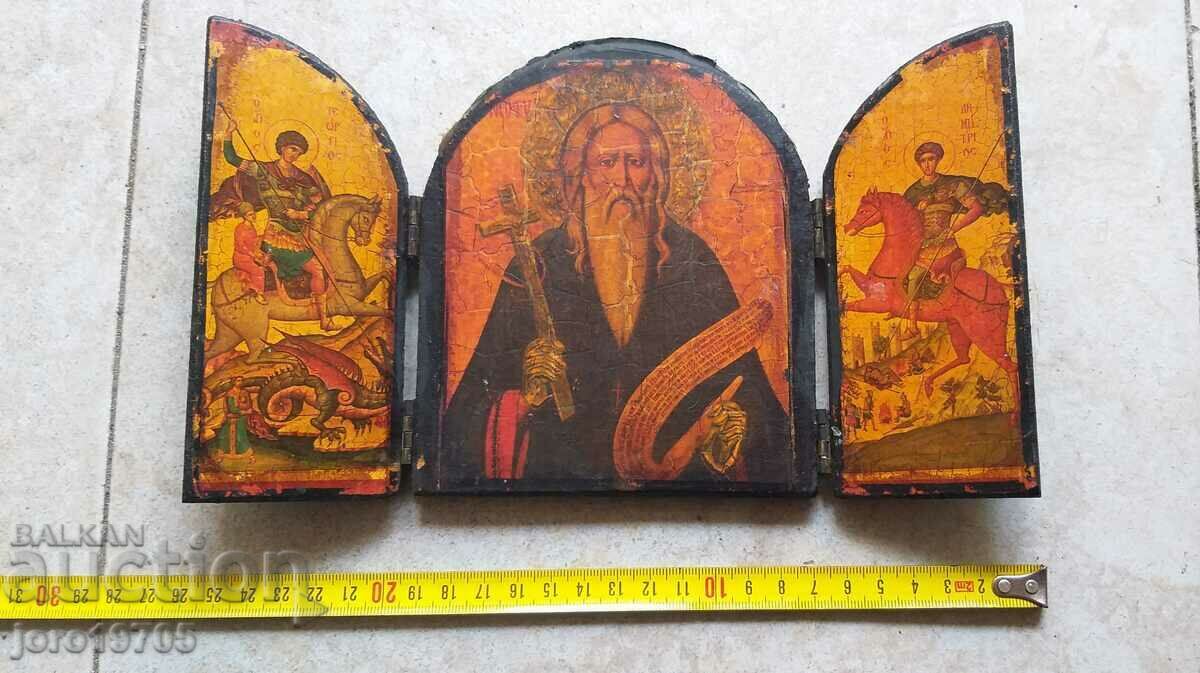 Greek Orthodox Triptych