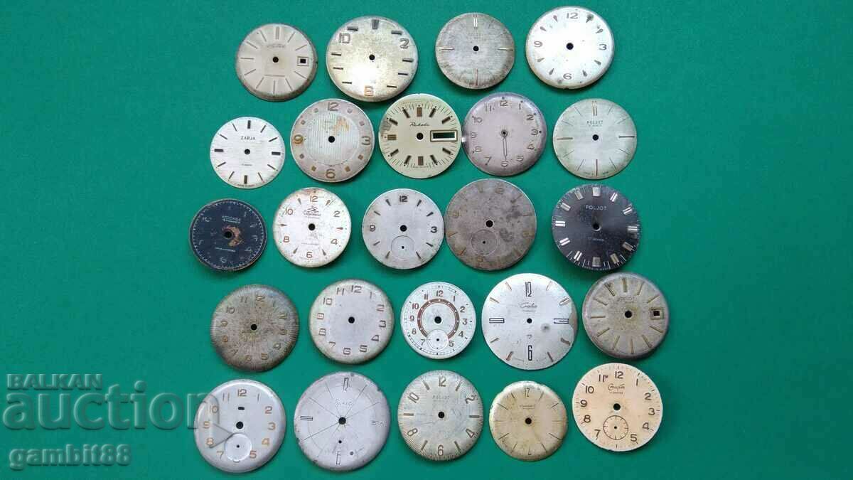 Old dials 1-24 pcs.
