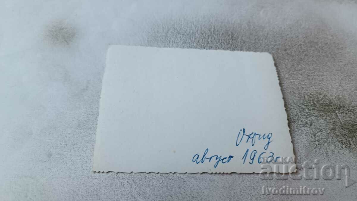 Photo Ohrid Woman on the Beach 1963 with price 1.35 BGN | € 0.69