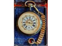 Vintage αντίκες ελβετικό ρολόι τσέπης
