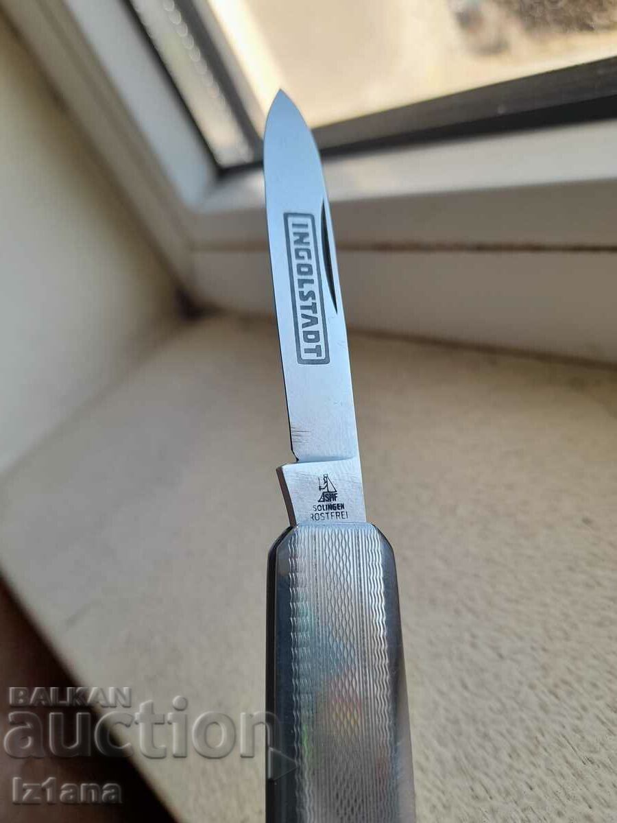 Old pocket knife, blade, handle Solingen Rostfrei, Ingolstadt - 7