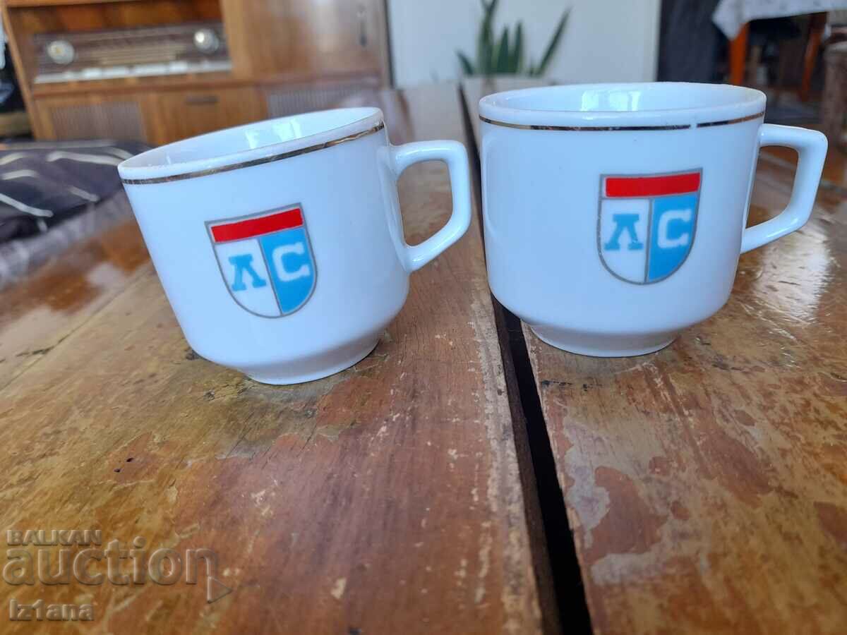 Old Levski Spartak coffee cups with price 220.00 BGN | € 112.48 Old Levski Spartak coffee cups with price 220.00 BGN | € 112.48