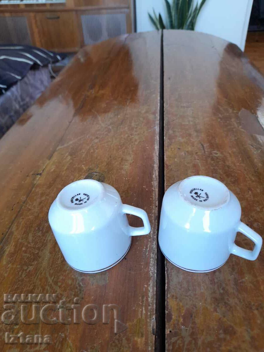 Old Levski Spartak coffee cups - 5 Old Levski Spartak coffee cups - 5