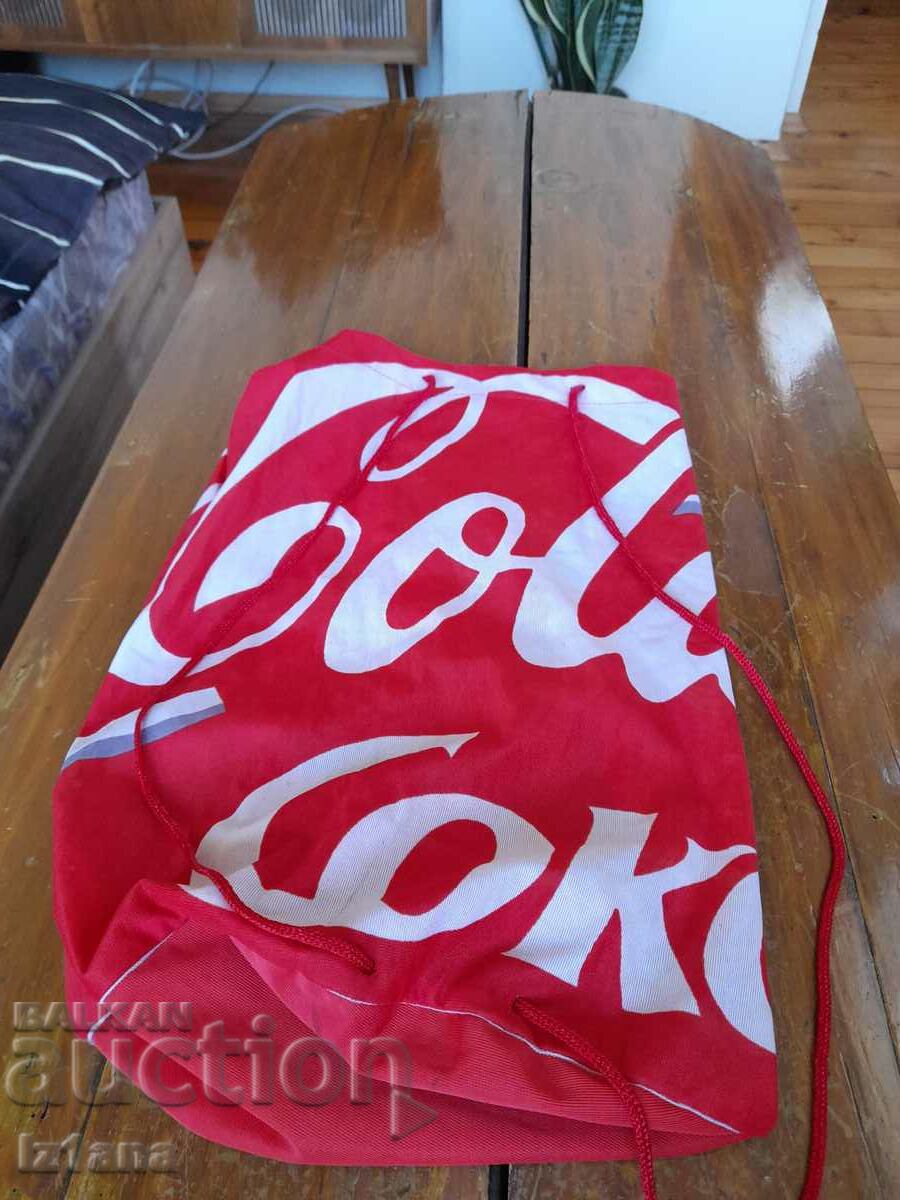 Παλιό σακίδιο, σακίδιο Coca Cola, Coca Cola