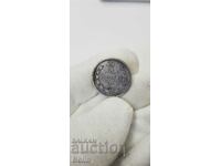 Very rare Russian silver coin 25 kopecks 1874.