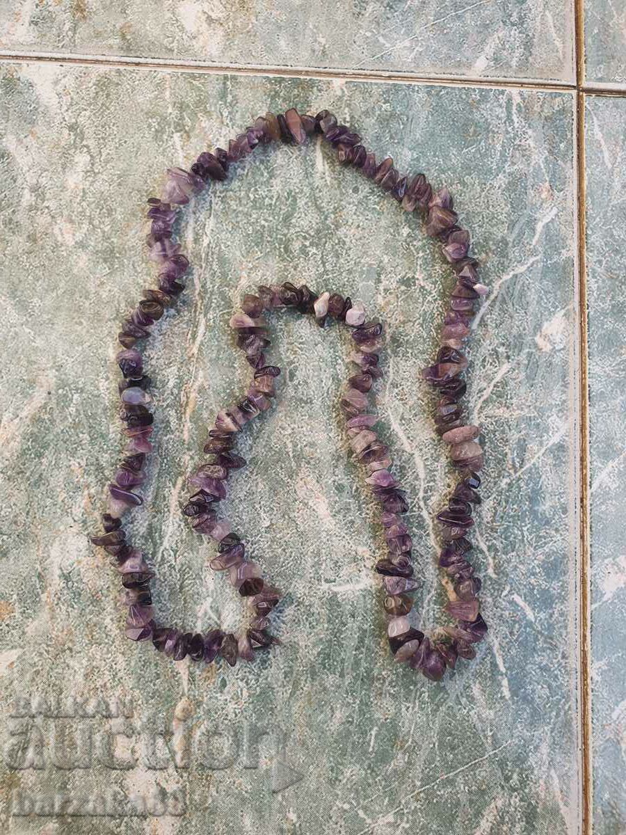 Necklace with Amethysts