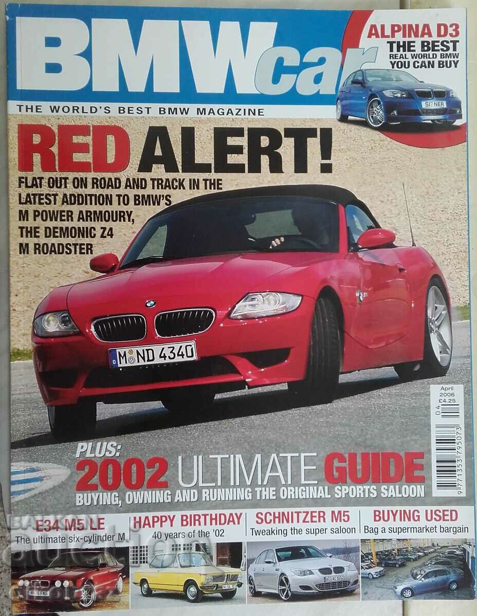 Περιοδικό BMW αυτοκινήτου / 2006 Απρίλιος Αγγλία - από μια δεκάρα