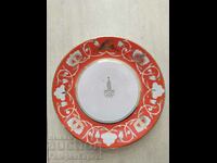 Porcelain plate Olympics Moscow 1980