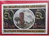 Banknote-Germany-Mecklenburg-Pomerania-Malchin-50 pf.1922