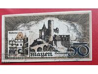 Bancnota-Germania-Reiland-Pfalz-Mayen-50 Pfennig 1919