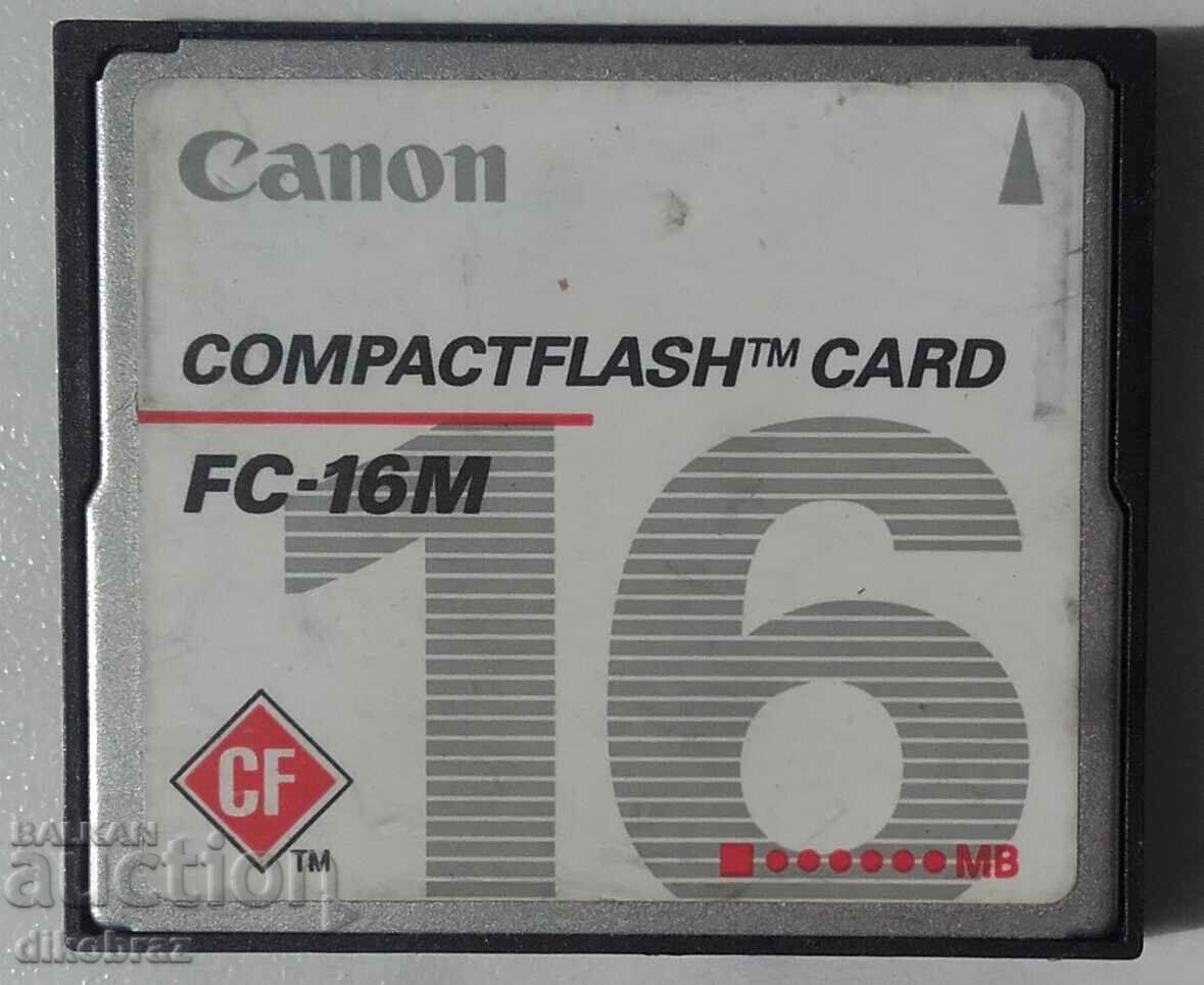 CARD CANON COMPACT FLASH - de la un ban