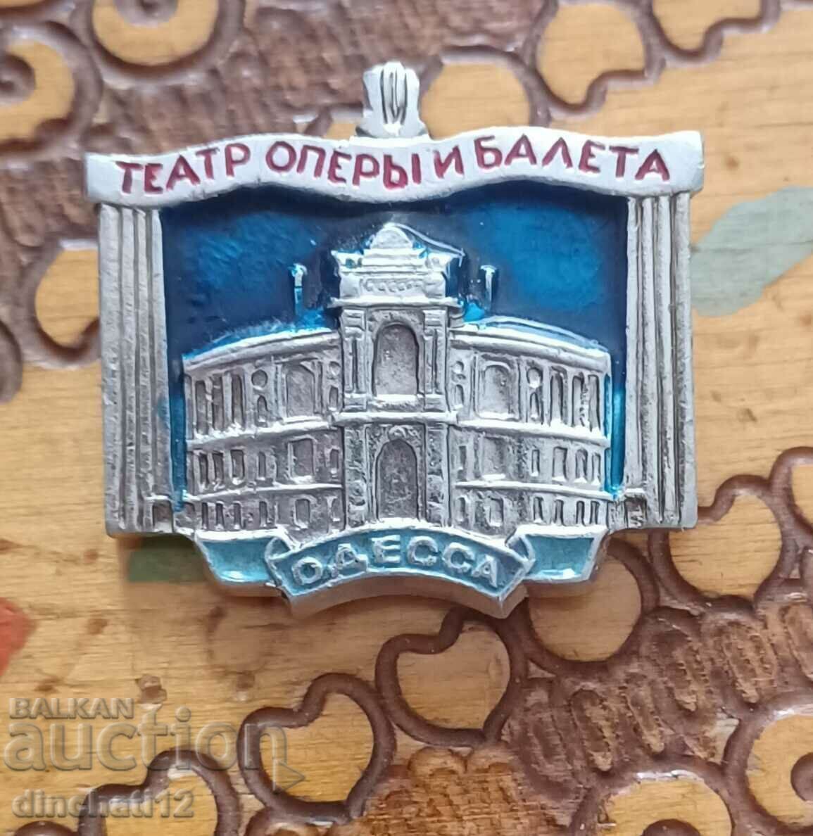 Auction Old sign. Odessa Opera and Ballet Theatre Auction Old sign. Odessa Opera and Ballet Theatre