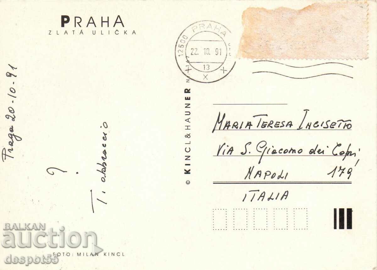 1991. Czechoslovakia. Franz Kafka's house in Prague. with price 2.50 BGN | € 1.28