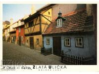 1991. Cehoslovacia. Casa lui Franz Kafka din Praga.