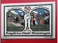 Τραπεζογραμμάτιο-Γερμανία-Σαξονία-Μάινινγκεν-50 pfennig 1921