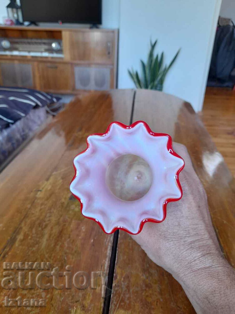 Delivery of Old glass vase