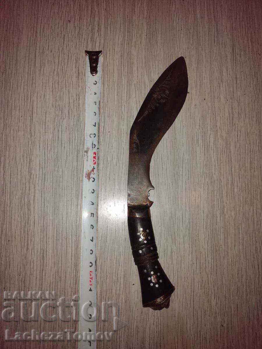 Η λεπίδα μαχαιριού Kukri ένθετη θρυλική στο Νεπάλ