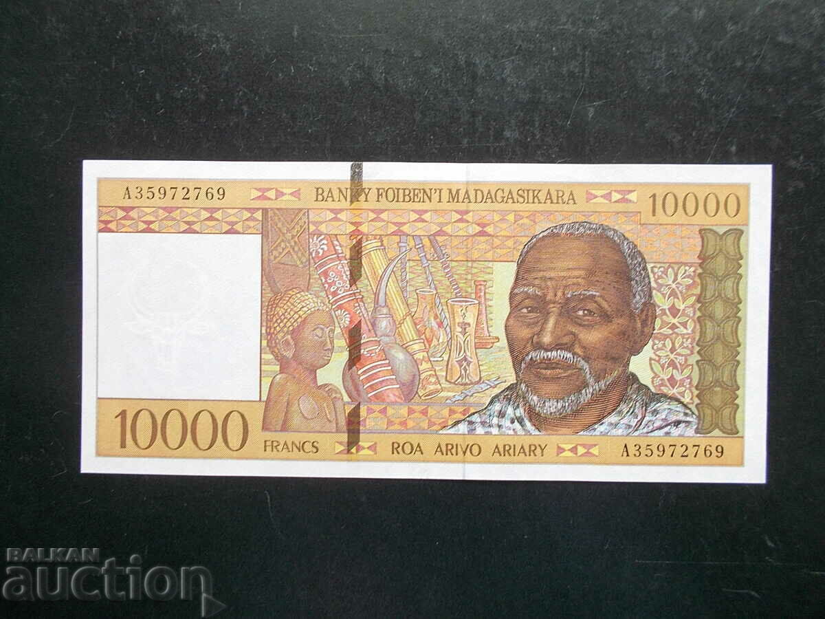 ΜΑΔΑΓΑΣΚΑΡΗ, 10000 φράγκα, 1994, UNC-