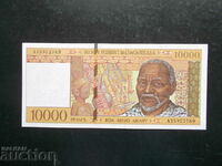 MADAGASCAR, 10000 franci, 1994, UNC-