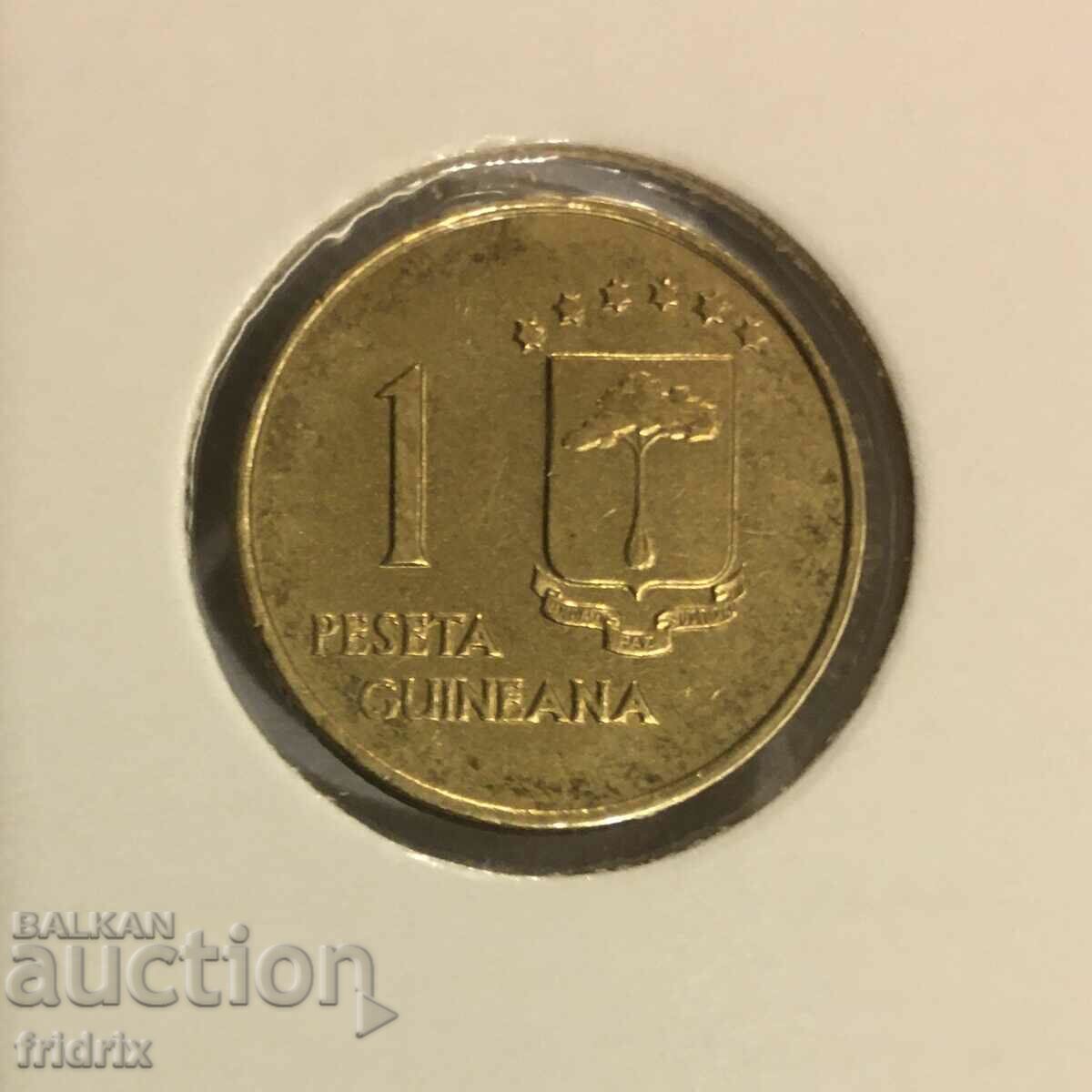 Guineea Ecuatorială / Guineea Ecuatorială 1 peseta 1969