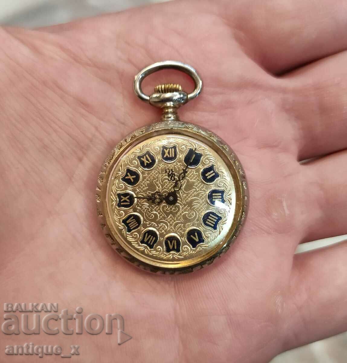 БЗЦ! - Стар малък джобен часовник - за ремонт