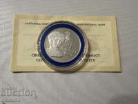 1993 „Desislava” 999 monedă de platină 10000 BGN