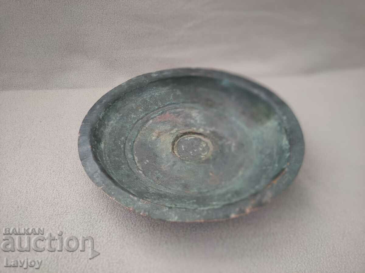 Auction Copper old pot cover, plate Auction Copper old pot cover, plate