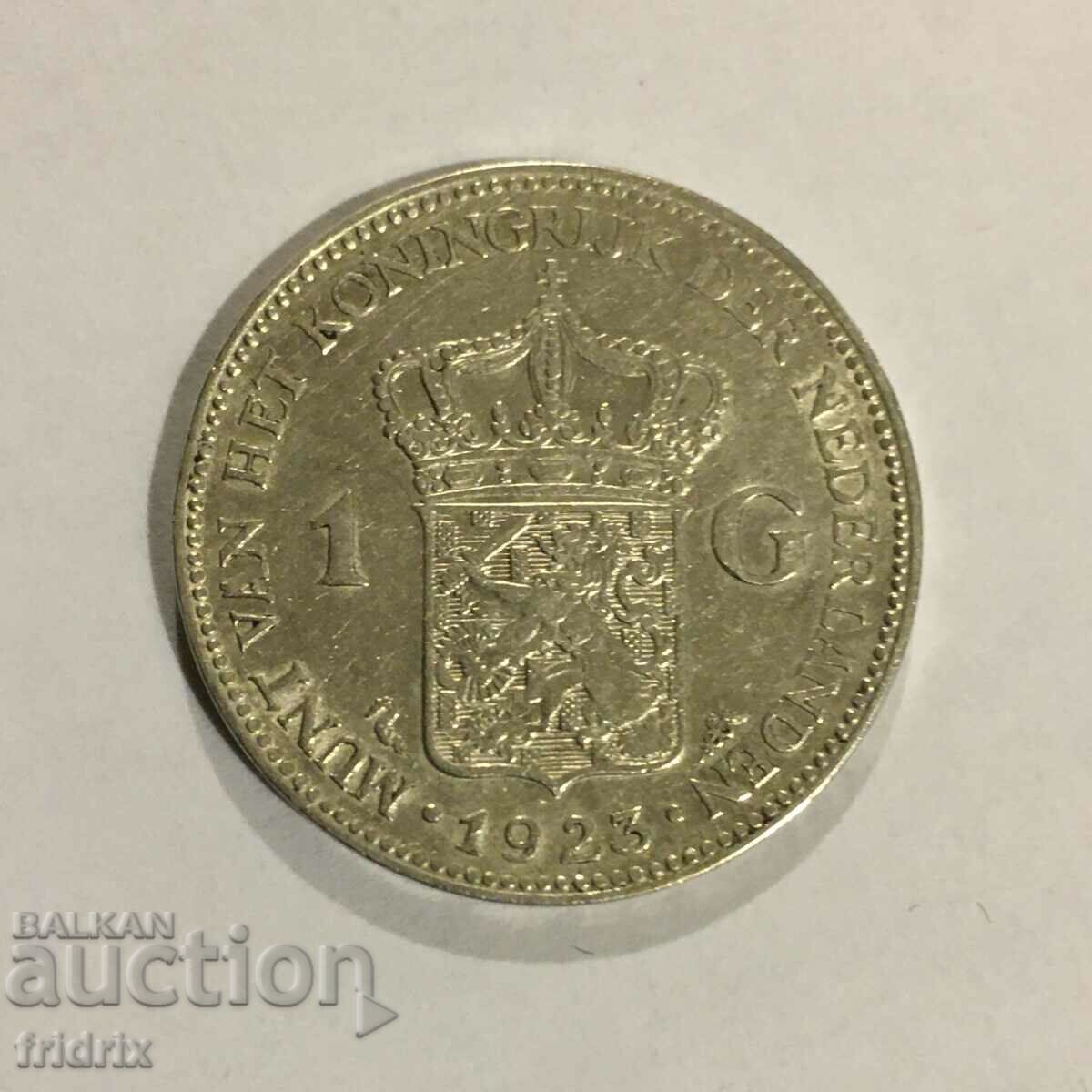 Țările de Jos 1 gulden 1923 / Olanda 1 gulden 1923