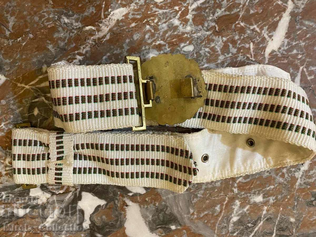 Parade military officer belt for cortic with price 20.00 BGN | € 10.23
