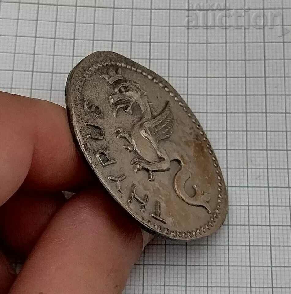 Auction DRAGON THYRUS LEGEND ITALY TERNY PLAQUE Auction DRAGON THYRUS LEGEND ITALY TERNY PLAQUE